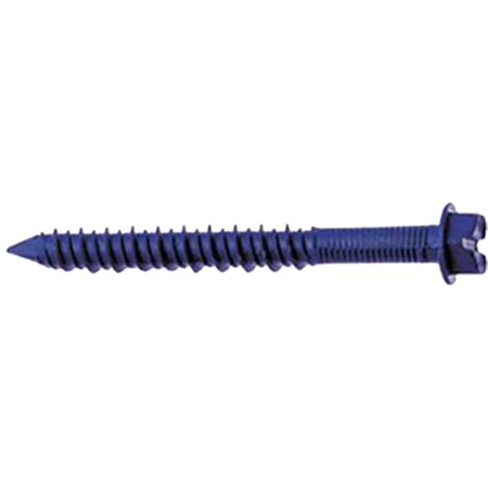 Itw ITW Brands 3163407 0.25 x 3.75 in. HWH Tapcon Anchors; Polymer Coated - Pack of 100 3163407